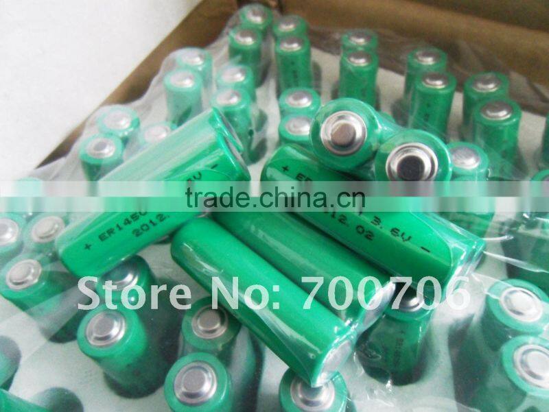 AA Size and LiSOCl2 Battery Type AA size lithium battery ER14505