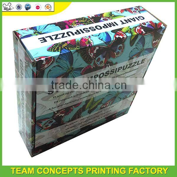 Custom butterfly jigsaw puzzle holder