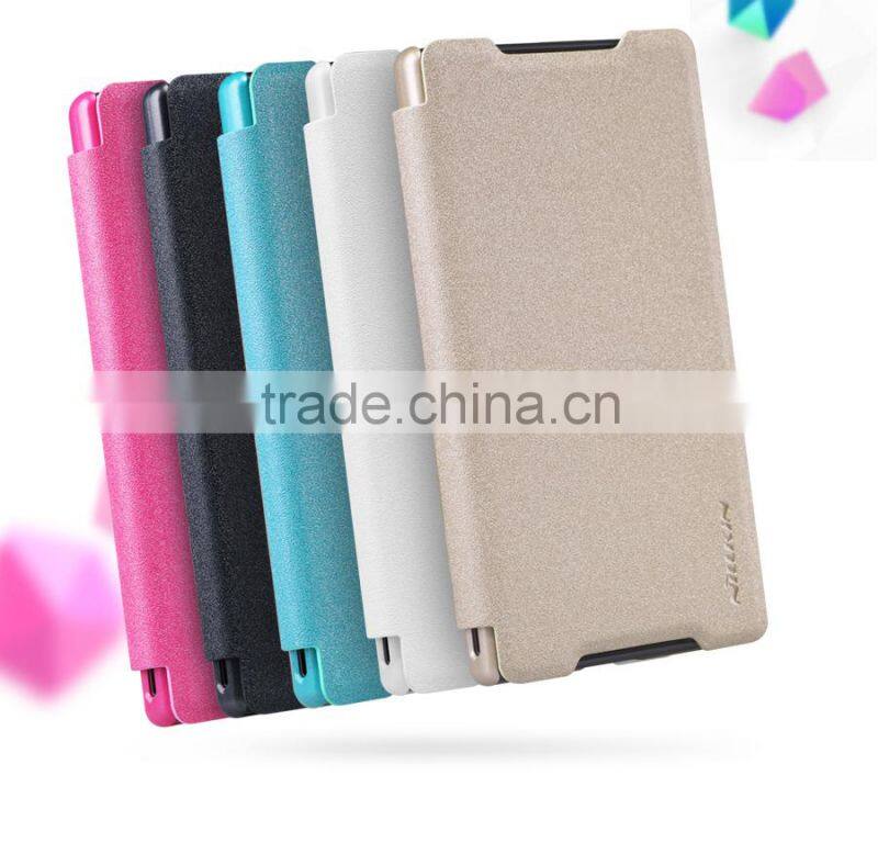 Flip leather case For Sony xperia z5 comapct