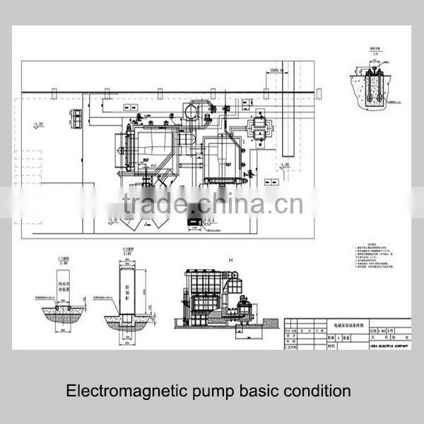 Electromagnetic pump with special medium for Idea