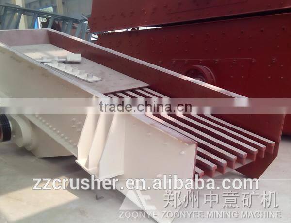 CN Best Sale ZSW Vibrating Feeder for Quarry Plant Price