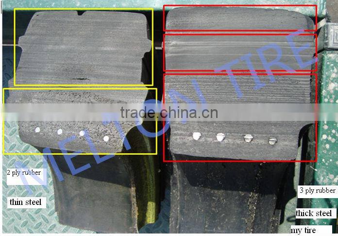 LIND 6.00-9 forklift solid trie advance pattern