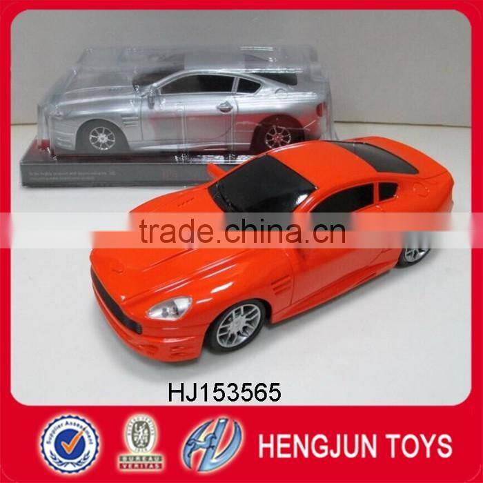 friction car toys plastic inertia car of two color