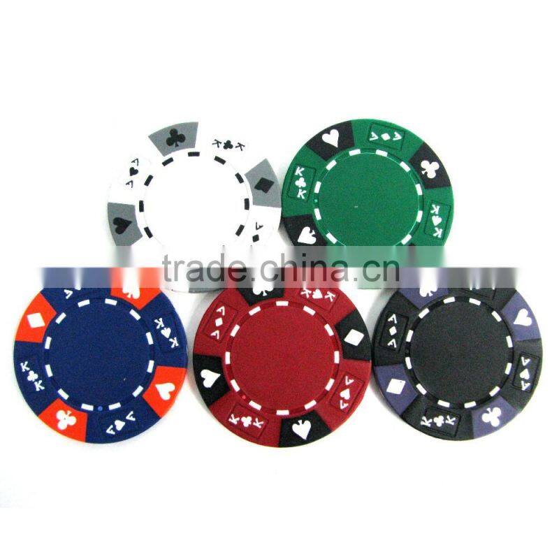 Best prices Custom Design Cheap Casino Clay Professional OEM Supply Used 11.5g Dice Poker Chips For Sale