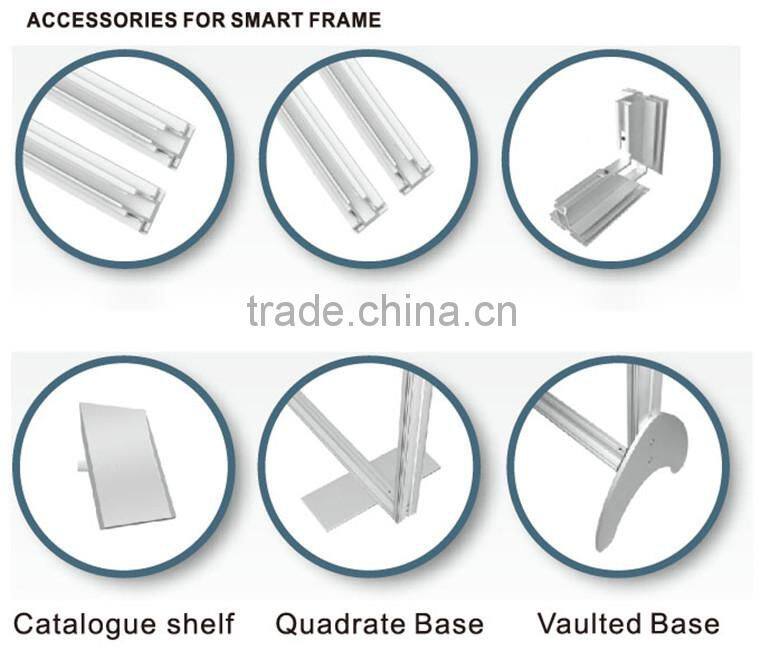 Lightweight Portable exhibition display, Trade show booth, fabric display stand