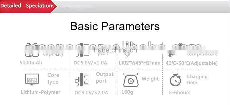 New Product Hot Selling Hand Warmer Solar Powered Portable Heater