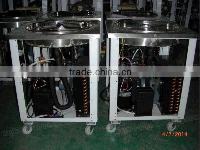 Fried ice cream machine