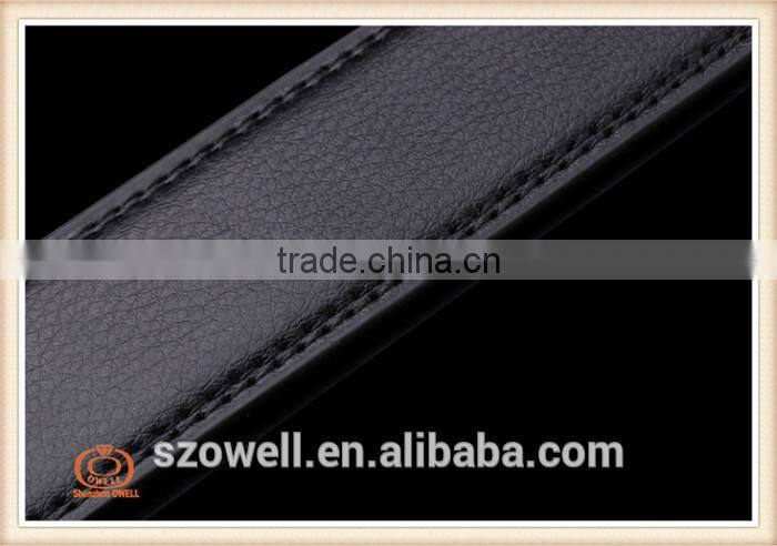 men and women leather belt for genuine leather blank fashion buckle belts