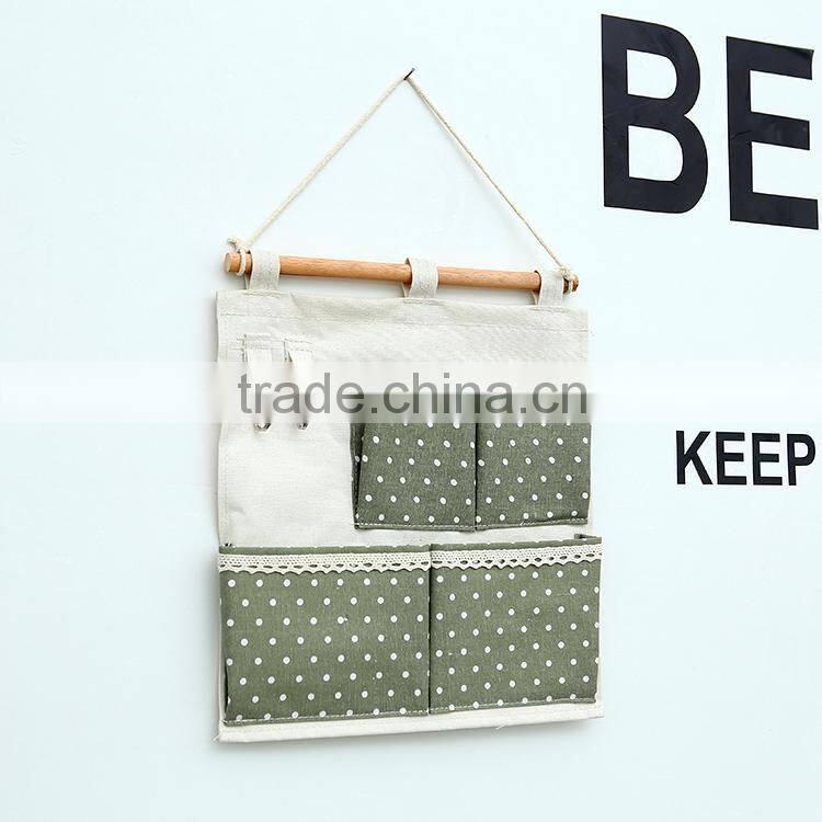 2015 new Creative home decoration Cloth art wall-mounted multipurpose storage bag