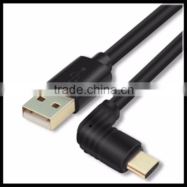 2016 Fast Charging Flexible Elbow joint Data LineType-C to USB 2.0 Cable