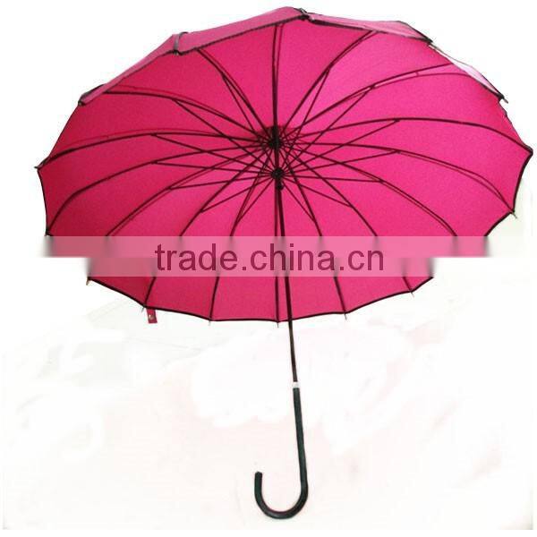 semi-automatic umbrella with tower shape, pagoda umbrella, special umbrella
