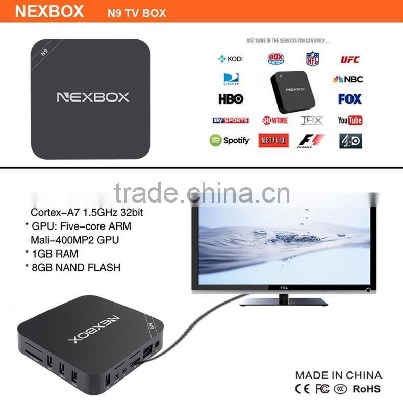 2016 New Roofull NEX BOX R9 product Remix PC RK 3229 tv box