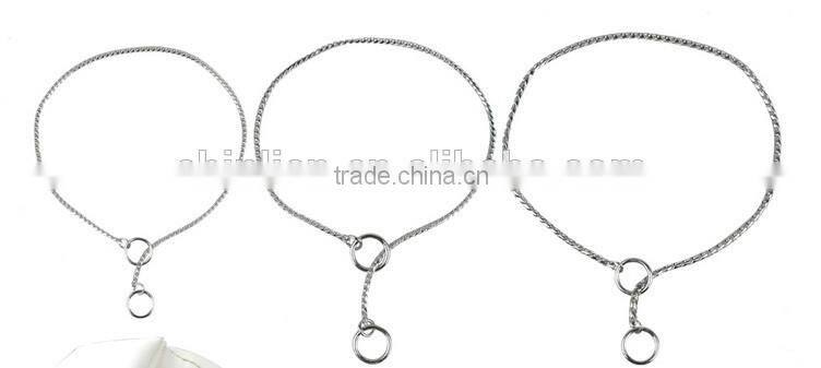 Dog Pet Collar Pet Chain with PU leather Leash