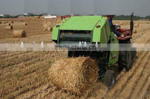 farm used baler machine for grass hay straw stalk