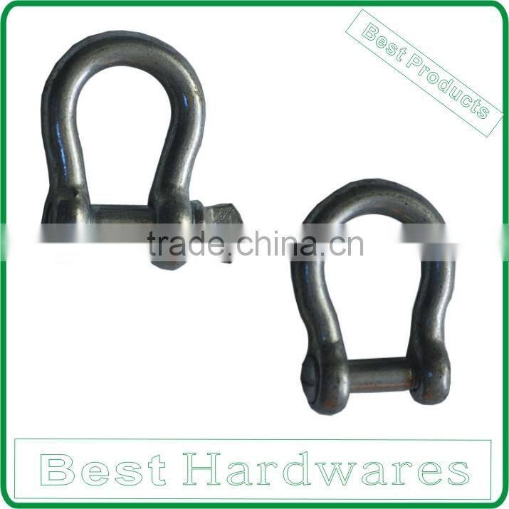 FACTORY SUPPLY EUROPEAN TYPE COMMERCIAL SHACKLE