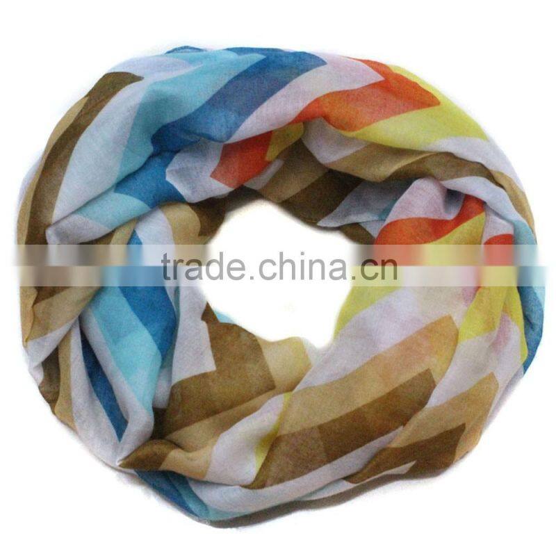 chevron design best selling womens infinity scarf