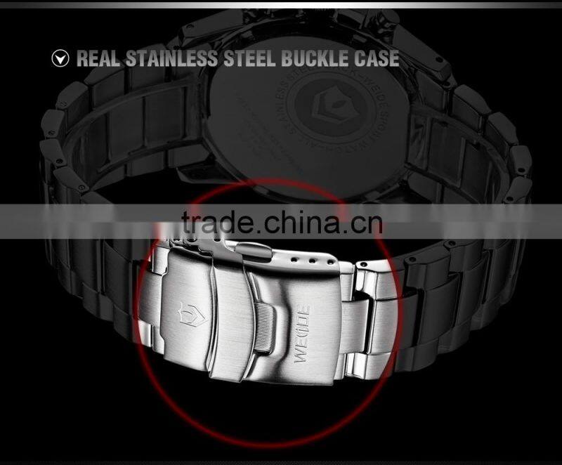 WEIDE High Quality Factory Sale Promotion Quartz Man Vogue Watch