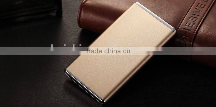 metal custom logo 4000mah Mobile Phone Battery Charger power bank