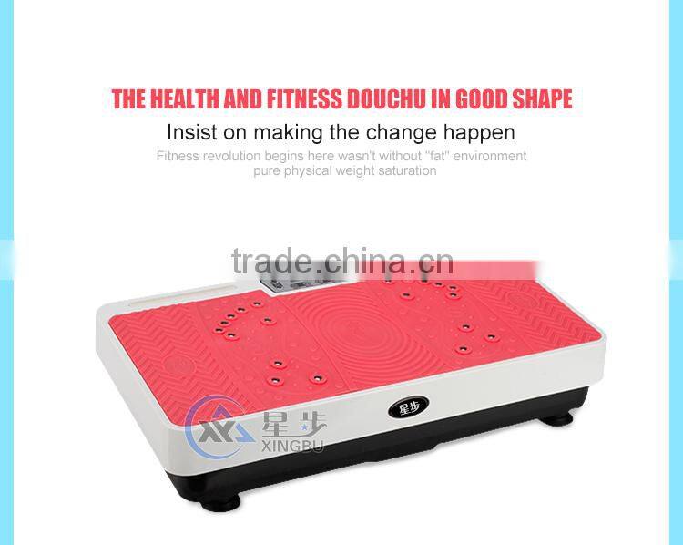 2016 Body slimmer vibration plate machine ultrathin crazy fit massager