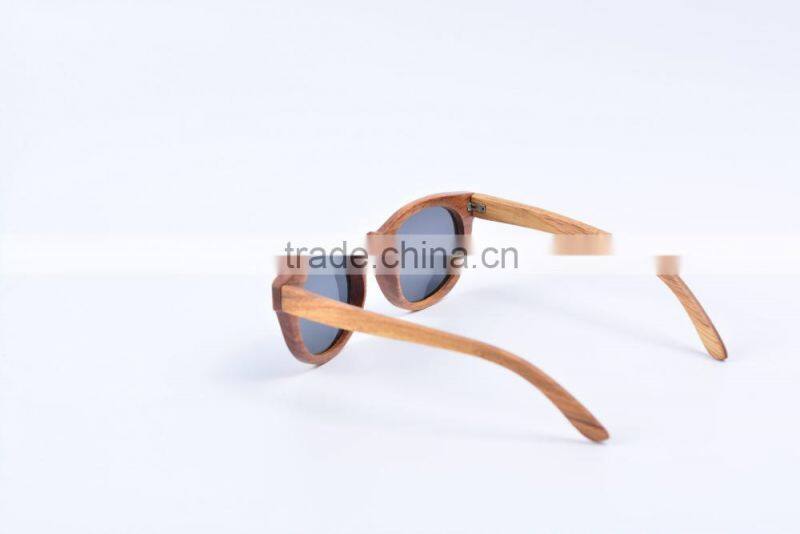 Meiaoqi rosewood Retro polarized sunglasses Pure manual sunglasses