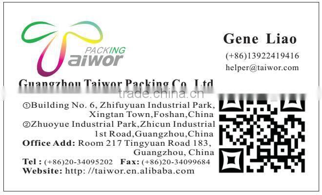 Color, size , material selectable, customized promotional gift bag