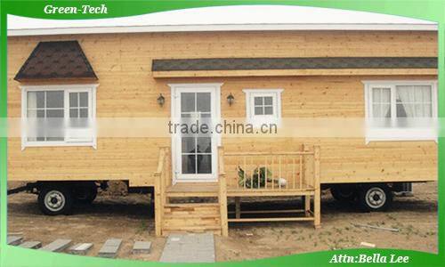 CH-BL007 cheap prefabricated container house with wheels