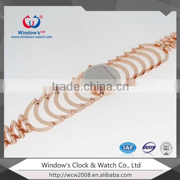 China Wholesalers RoseGold PlatedJewelry Cect Wrist Watch