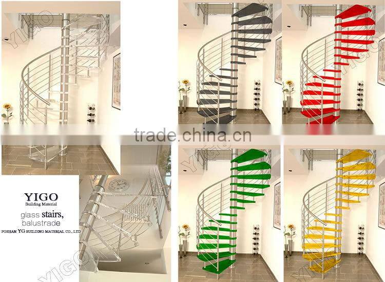 indoor spiral stairs / staircase/exterior spiral stairs
