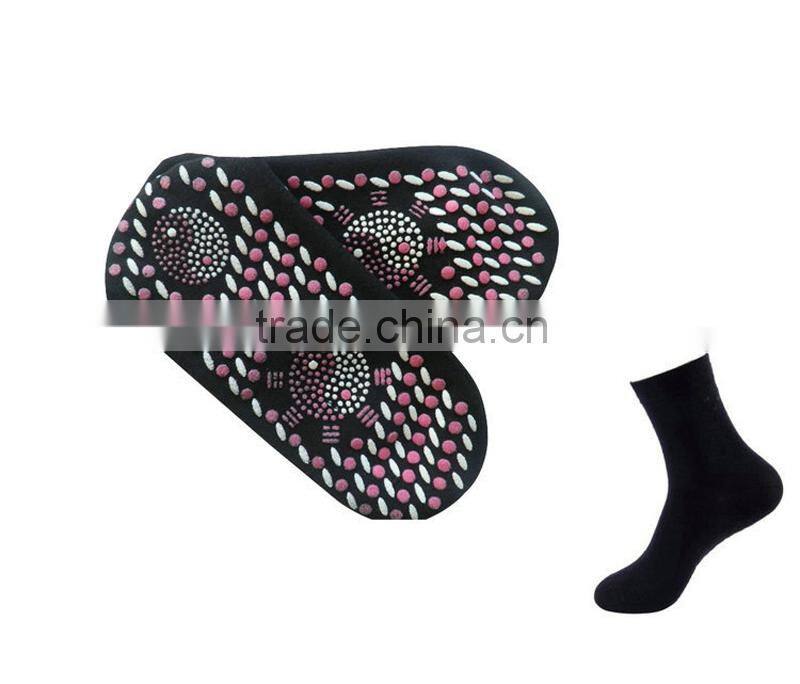 Warm negative ions new products tourmaline sock