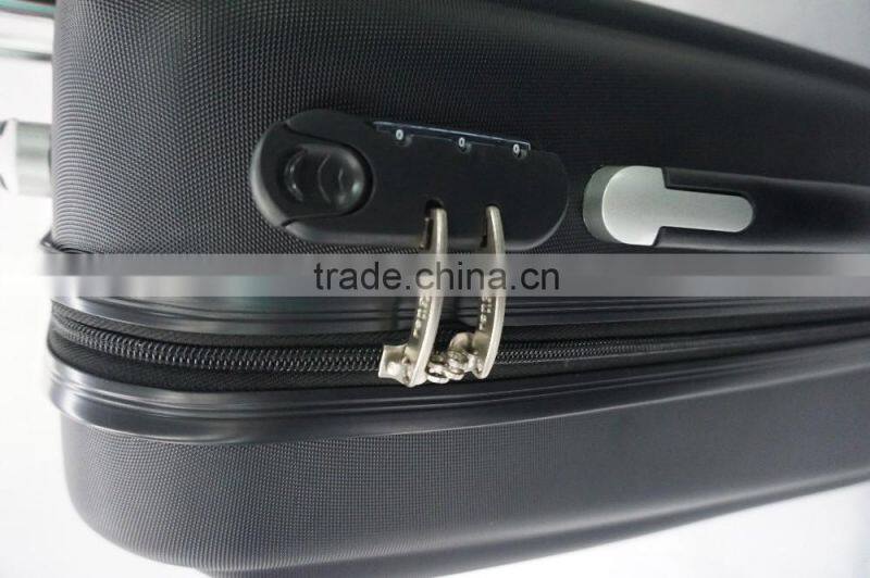2016 china factory trolley Fashion ABS trolley suitcase / travel luggage /plastic suitcase