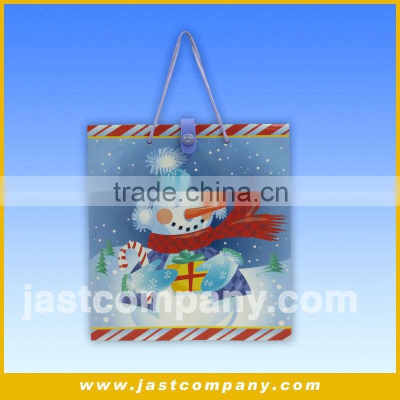 Wholesale Musical Christmas Paper Gift Bag