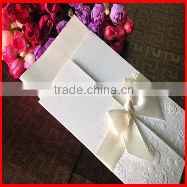 2014 New Fashion Top Grade Handmade Invitation Card For Wedding