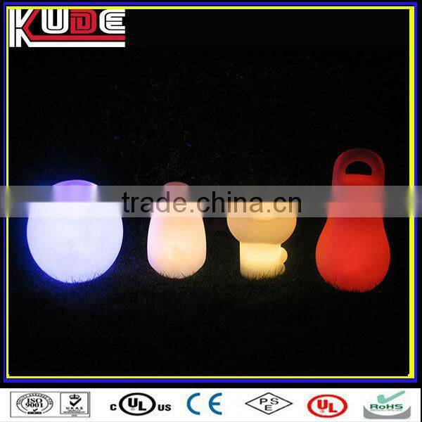 wireless remote control RGB led home decoration lamps/small decorative lamp