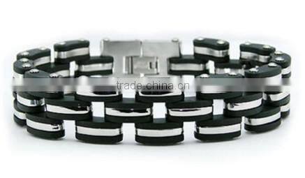 Top design titanium jewelry bicycle Chain Bracelet premier designs bracelet jewelry magnetic bracelet