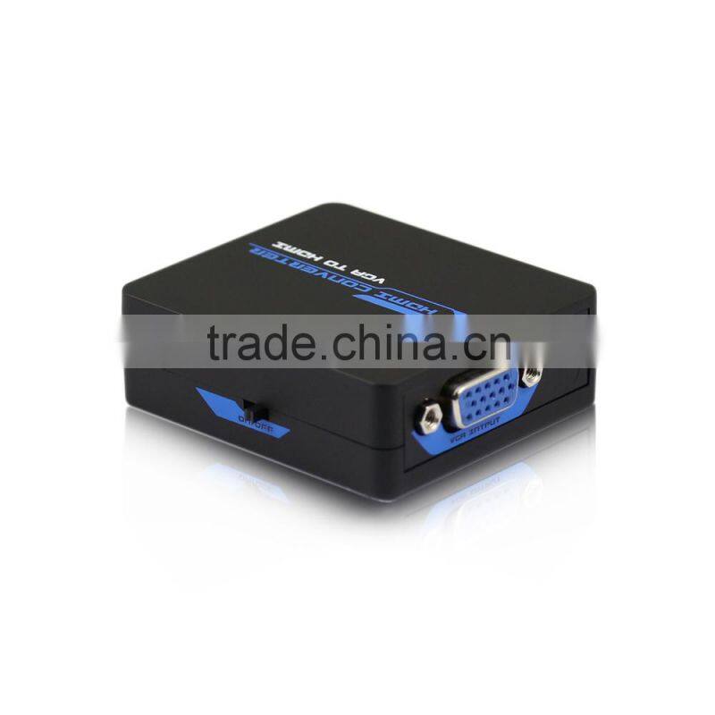 Protech Reasonable price top sell mini vga 2 hdmi converter with R/L