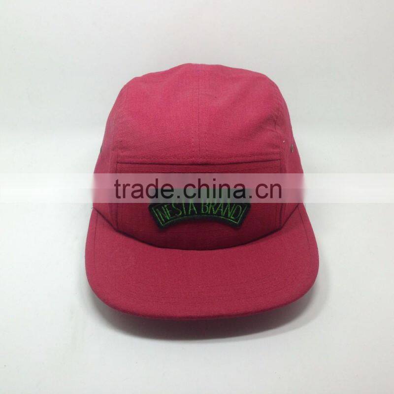 High Quality Custom Plain 5 Panel Caps And Hats Wholesale