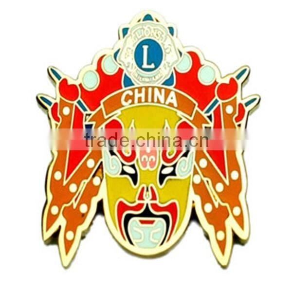 Factory direct sales OEM design metal pins badge
