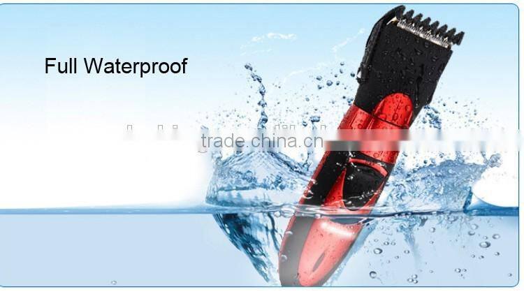 Kairui Profesional Full Waterproof Rechargeable Hair Clippers For Baby Adult Personal Products To Salon