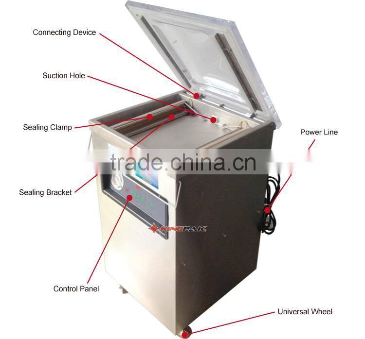 DZ400/2D Single Chamber Price For Vacuum Packing Machine
