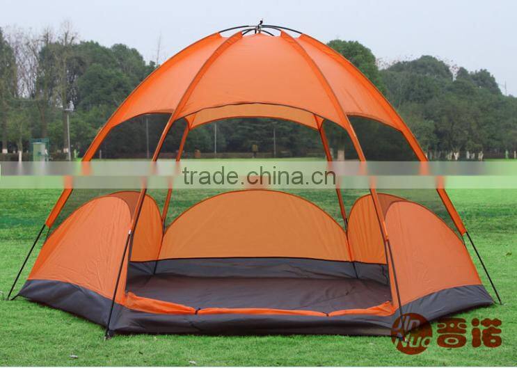 5 Person Double Layers Single Door Camping Tent