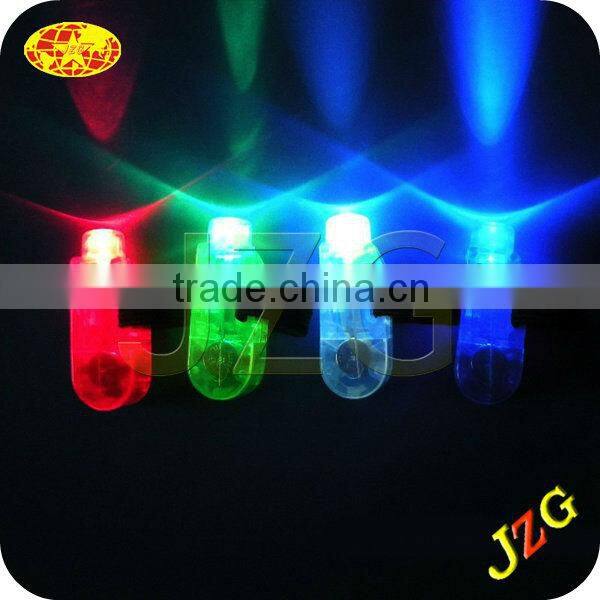 Wholesale factory led light toy colorfull led light finger ring glow in the dark led finger ring flashing led light