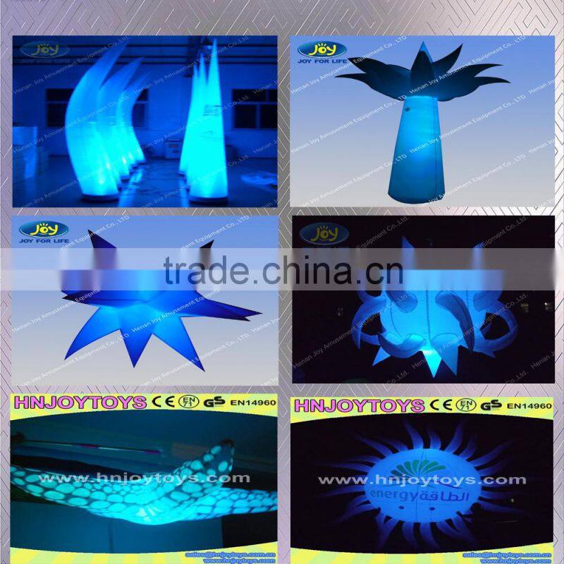 Beautiful inflatable lighting decoration, inflatable lighting tower