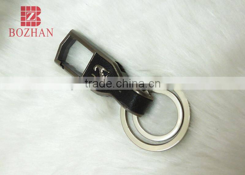 Gentleman style carabiner keychain