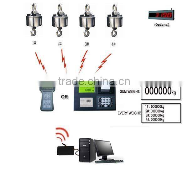 HYWZ1 Cheapest and good quality weighing scales wireless hook scale sale faster