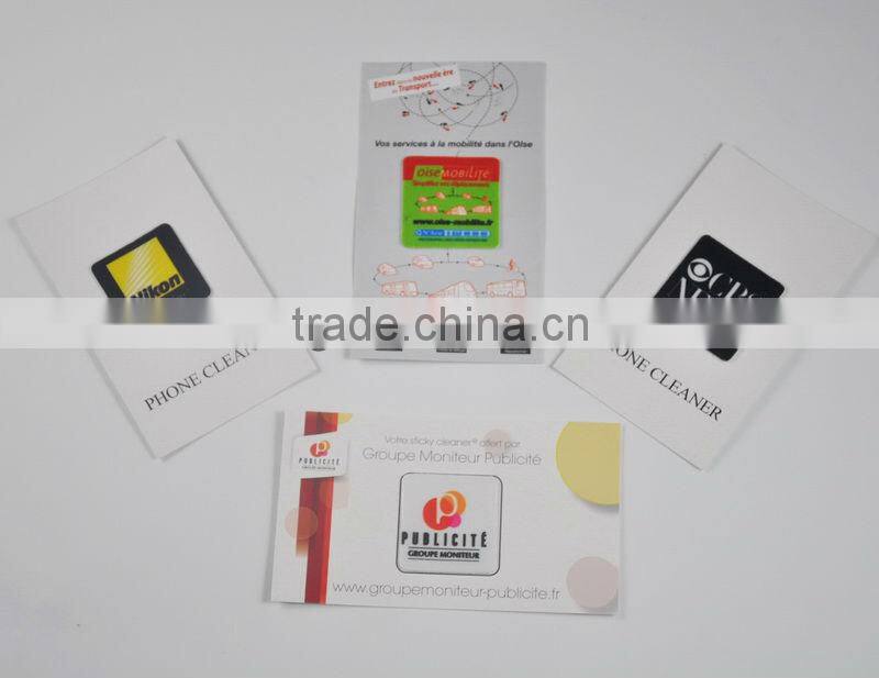 OEM Design Mobile screen cleaner with ear cap, mobile phone screen cleaner with jack plug, pvc phone charm screen cleaner