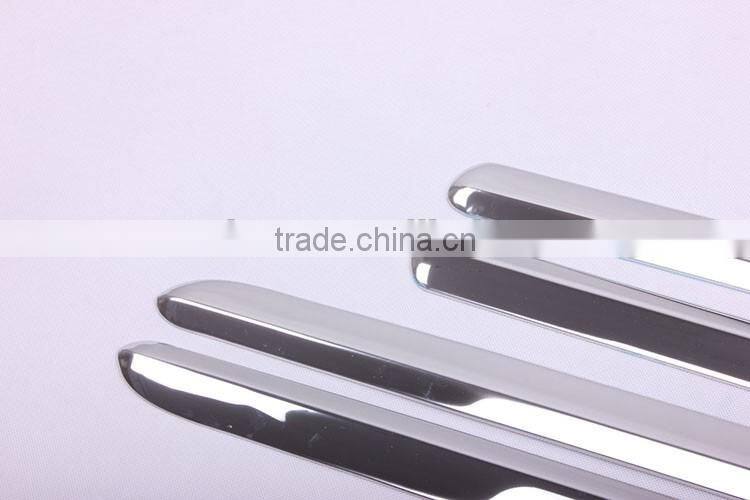 Body Side Door Moulding Cover Trim ABS Chrome 4 Pcs For Sorento Car 2013 Accessories