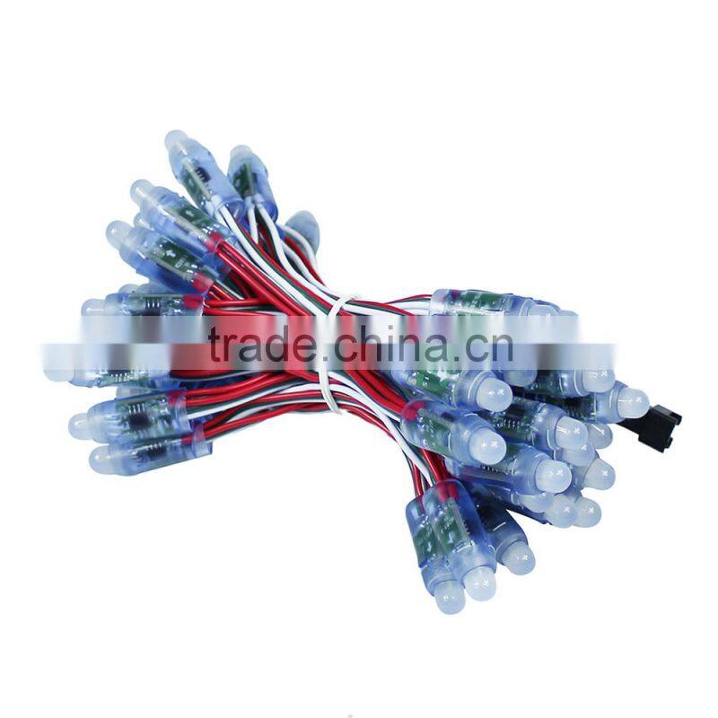 DC5V IP65 Waterproof 12mm WS2811 RGB LED pixel string light