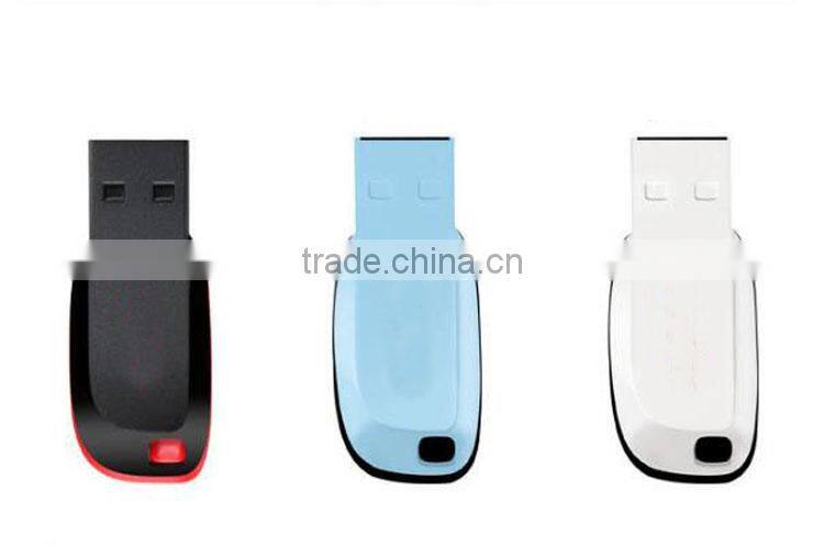 Original Brand Cruzer Blade 64GB USB Flash Drive Key 4 8 16 32 GB Real Capacity Blister Packing Wholesale Bulky