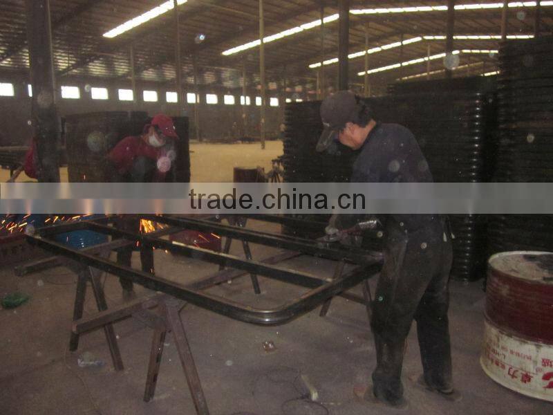YB-01 broad slat metal bed frames