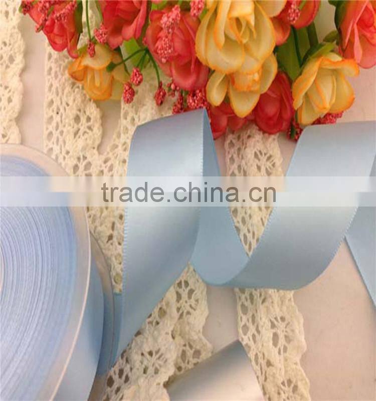 wholesale top quality 100% Polyester satin Ribbon for Fashion Decorations hairbow